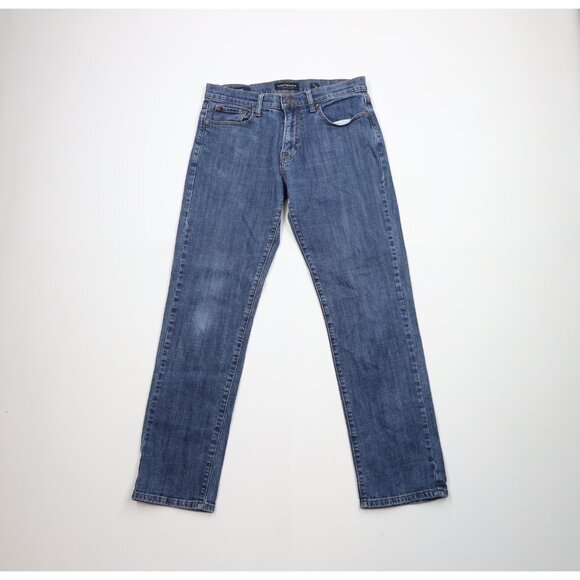 Vintage Y2K Lucky Brand Jeans Mens 32x32 Faded 221 Straight Leg Denim Jeans Blue